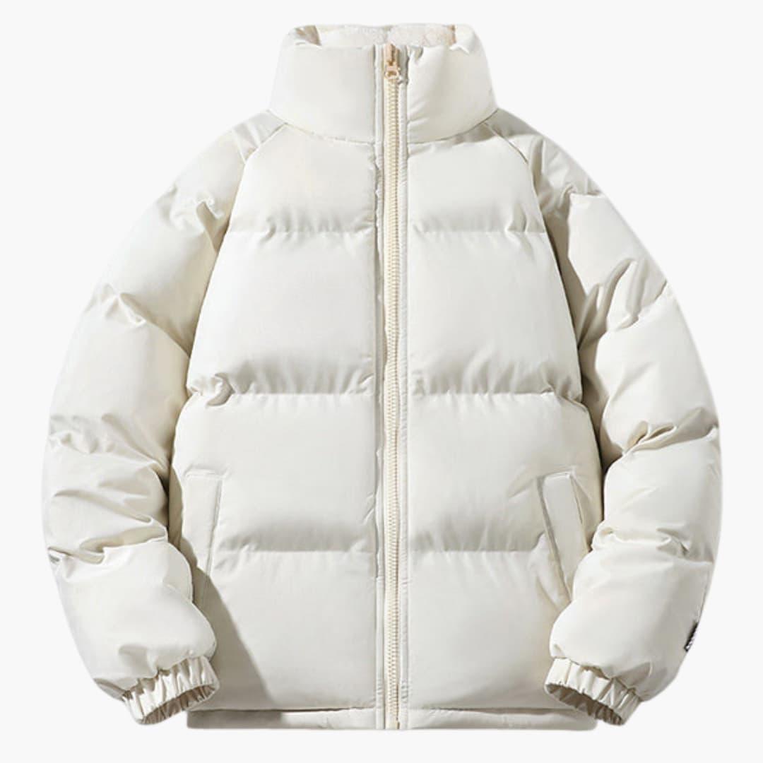 Women's Fleece-Lined Puffer Jacket with Hood