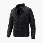 Men's Quilted Padded Zip Jacket