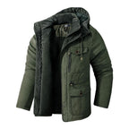 Men's Hooded Winter Jacket – Insulated