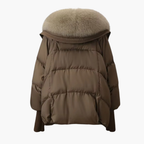 Women's Faux Fur Collar Puffer Jacket