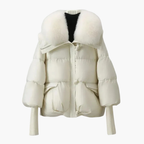 Women's Faux Fur Collar Puffer Jacket